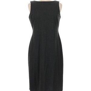 Studio by London Times Sleeveless Charcoal Sheath Dress Size 16 NWT